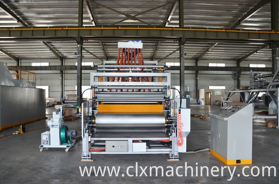 CoExtruded Cast Stretch Wrapping Film Machine China Manufacturer